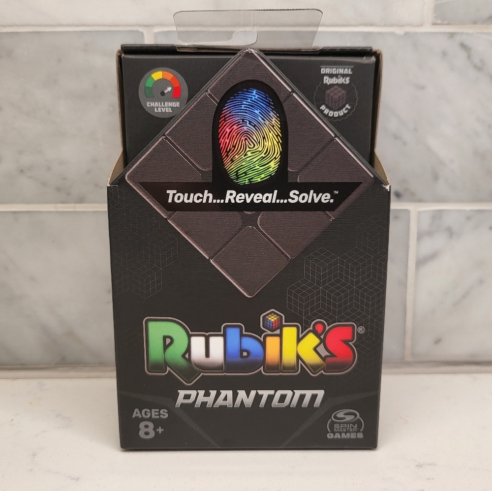 Rubik's Phantom 3x3 Cube Advanced Brainteaser Rubiks Cube BRAND NEW